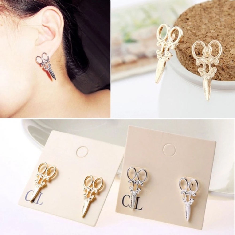 CUTE SCISSOR EARRINGS